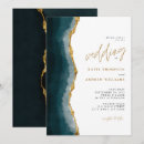 Search for turquoise wedding invitations Agate