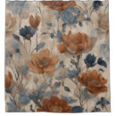 Search for navy and orange shower curtains Blue