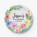 Search for hibiscus paper plates Floral wreath