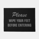 Search for wipe your feet doormats Dirty