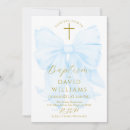 Search for baby blue baptism invitations Minimal