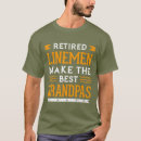 Search for retired lineman tshirts Electrician