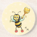 Search for honey bee coasters Cartoon