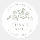 Search for thank you wedding stickers Minimalist