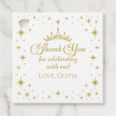 Search for royal princess birthday favor tags Gold