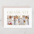 Search for gold graduation invitations photo collage
