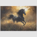 Search for wild horse tissue paper Black