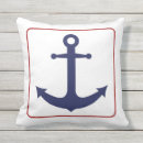 Search for red nautical pillows Sailor