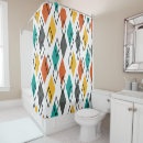 Search for turquoise gray shower curtains White