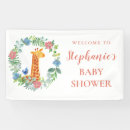 Search for jungle baby shower banners Watercolor