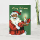 Search for african american christmas cards Black santa