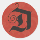 Search for letter d monogram stickers Classy