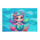 Search for mermaid placemats Girl
