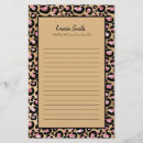 Search for leopard print stationery paper Black