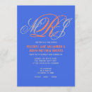 Search for blue and coral wedding invitations Script