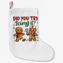 Search for nurse christmas stockings Gingerbread man
