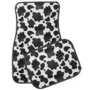 Search for cow print car floor mats Black and white