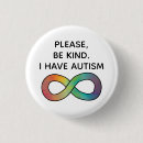 Search for autism buttons Support