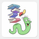 Search for bookworm stickers Bibliophile