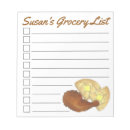 Search for chicken notepads Grocery list