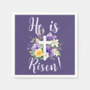 Search for religious easter napkins Cross