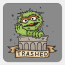Search for garbage can stickers Sesame street