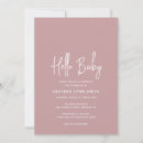 Search for hello baby invitations Elegant