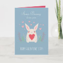 Search for cute rabbit valentines day cards Illustration