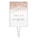 Search for rose gold cake toppers Modern