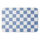 Search for blue and gray bath mats White