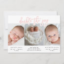 Search for twin birth invitations New baby