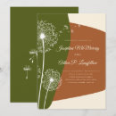 Search for dandelion wedding invitations Elegant