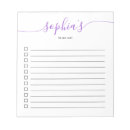 Search for purple notepads Simple