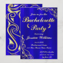 Search for bachelor bachelorette party invitations Gold