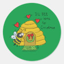 Search for christmas bees stickers Cute