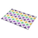 Search for mardi gras placemats Gold