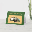 Search for classic car birthday cards Vintage