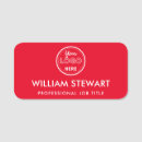 Search for red name tags Corporate
