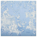 Search for blue toile fabric French