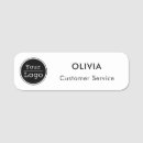 Search for metal with logo name tags Professional title