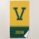 Search for college beach towels Vermont catamounts logo
