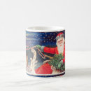 Search for vintage santa mugs Seasons greetings