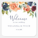 Search for welcome to our wedding stickers For her
