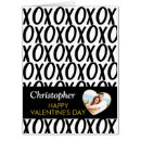 Search for large valentines day cards Black and white