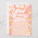 Search for groovy 1st birthday invitations Daisy