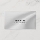 Search for silver business cards Minimalist
