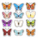 Search for butterfly drawing stickers Nature