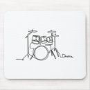 Search for music mousepads Drummer