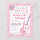 Search for guitar birthday invitations Party