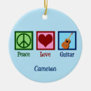 Search for rock band ornaments Guitar player